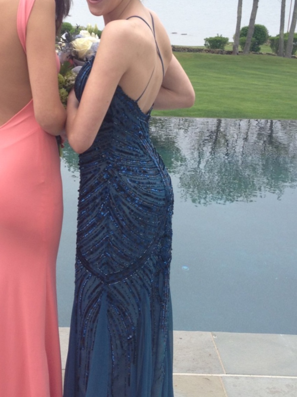 Beaded gown